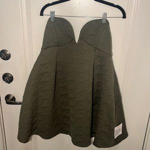 Never worn green ASOS mini dress